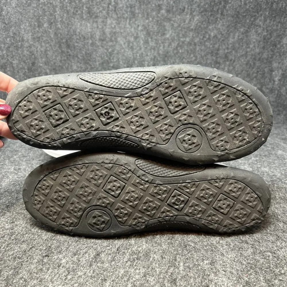 Black Water Shoes Mens Size 11 Mesh Slip On Water Socks Swim Beach Gym Shoe